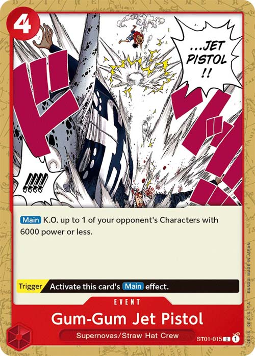 One Piece TCG (2022): Gum-Gum Jet Pistol