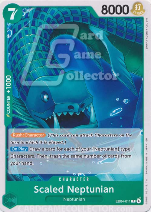 One Piece TCG (2022): Scaled Neptunian