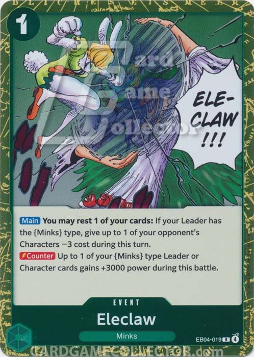 One Piece TCG (2022): Eleclaw