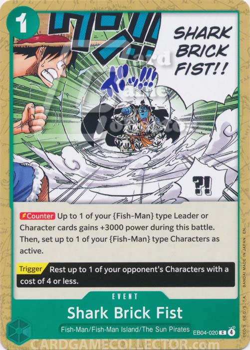One Piece TCG (2022): Shark Brick Fist