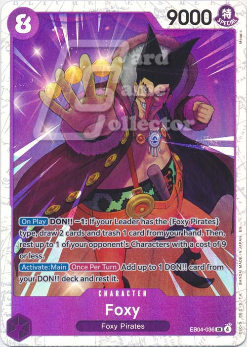 One Piece TCG (2022): Foxy