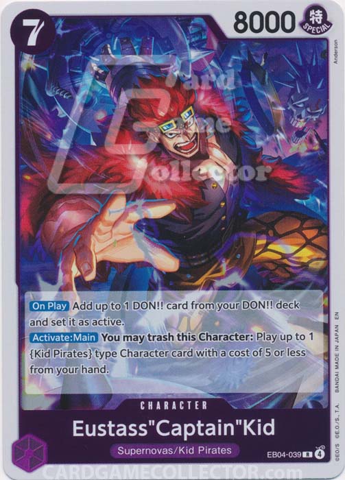 One Piece TCG (2022): Eustass 