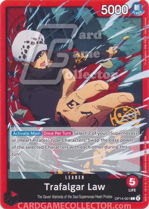 One Piece TCG (2022): Trafalgar Law