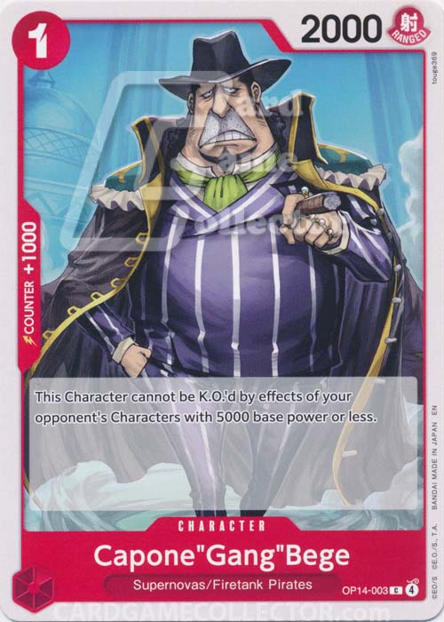 One Piece TCG (2022): Capone