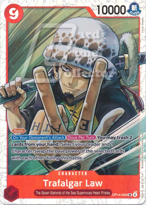 One Piece TCG (2022): Trafalgar Law