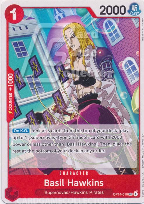 One Piece TCG (2022): Basil Hawkins