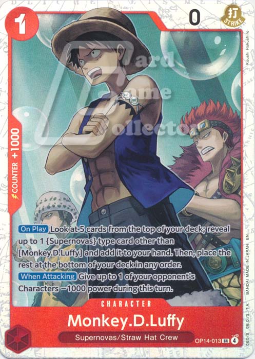 One Piece TCG (2022): Monkey.D.Luffy