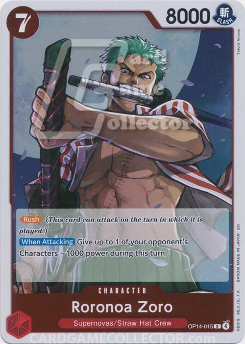 One Piece TCG (2022): Roronoa Zoro