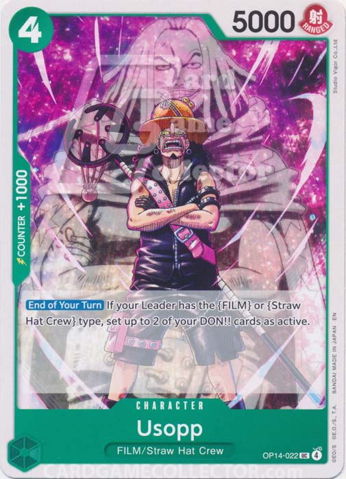 One Piece TCG (2022): Usopp