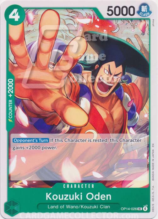 One Piece TCG (2022): Kouzuki Oden