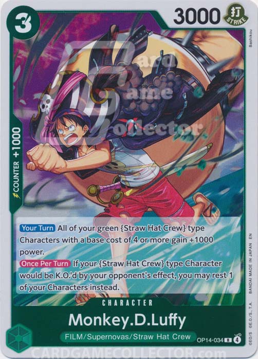 One Piece TCG (2022): Monkey.D.Luffy