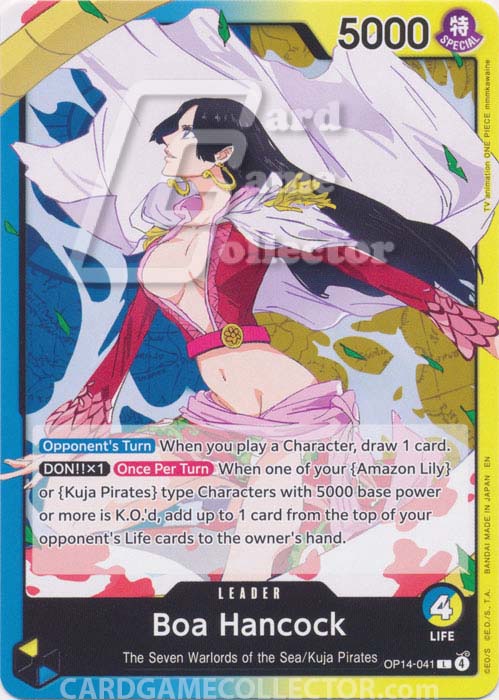 One Piece TCG (2022): Boa Hancock