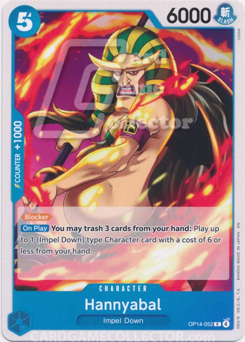 One Piece TCG (2022): Hannyabal