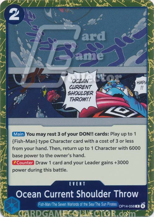 One Piece TCG (2022): Ocean Current Shoulder Throw