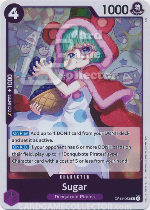One Piece TCG (2022): Sugar
