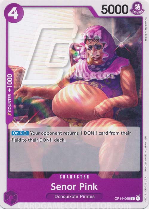 One Piece TCG (2022): Senor Pink