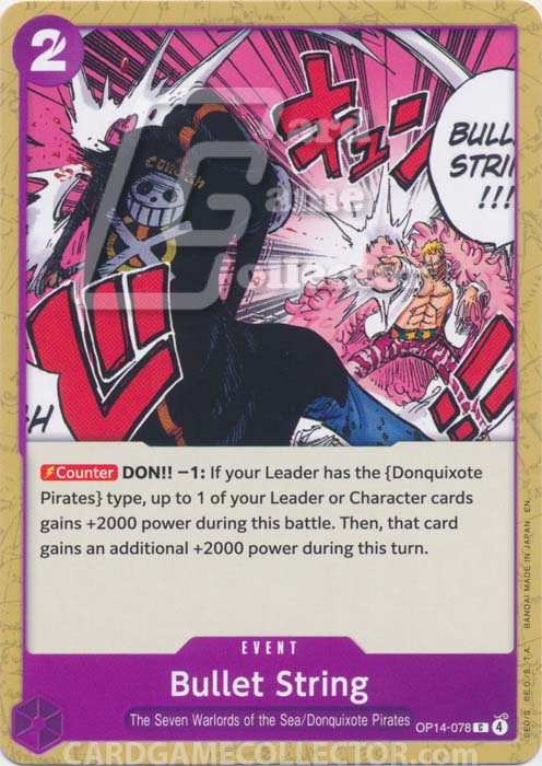 One Piece TCG (2022): Bullet String