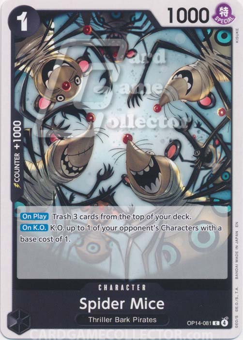 One Piece TCG (2022): Spider Mice