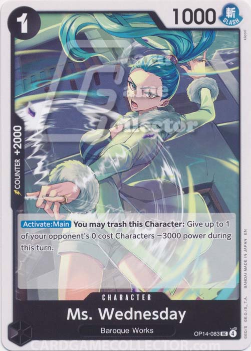 One Piece TCG (2022): Ms. Wednesday
