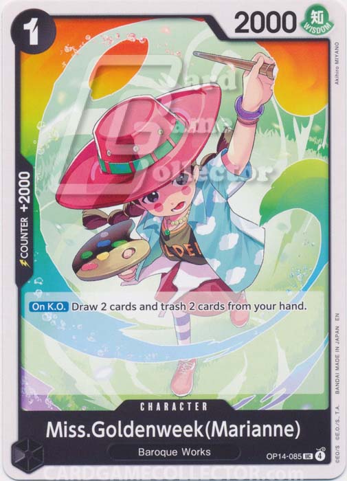 One Piece TCG (2022): Miss.Goldenweek(Marianne)