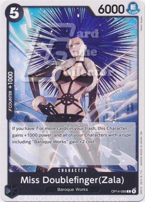 One Piece TCG (2022): Miss Doublefinger(Zala)