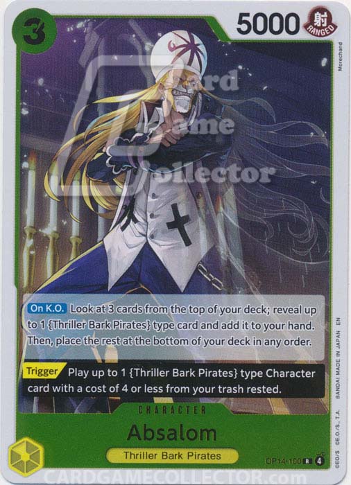 One Piece TCG (2022): Absalom