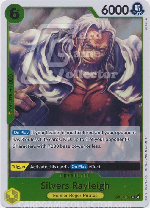 One Piece TCG (2022): Silvers Rayleigh