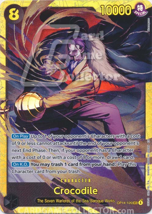 One Piece TCG (2022): Crocodile