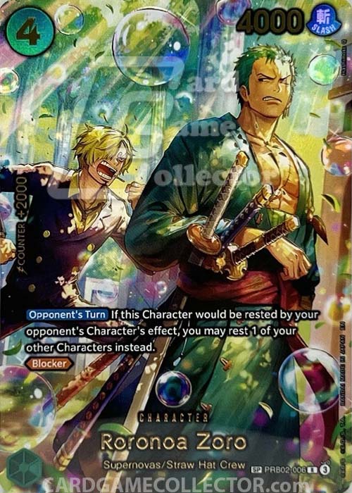 One Piece TCG (2022): Roronoa Zoro