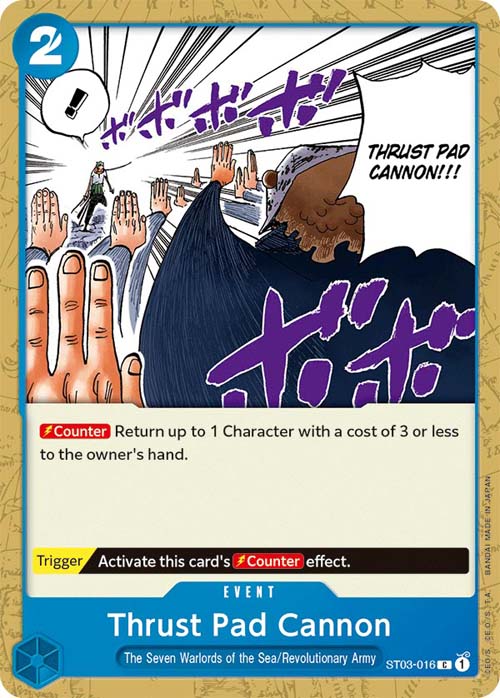 One Piece TCG (2022): Thrust Pad Cannon