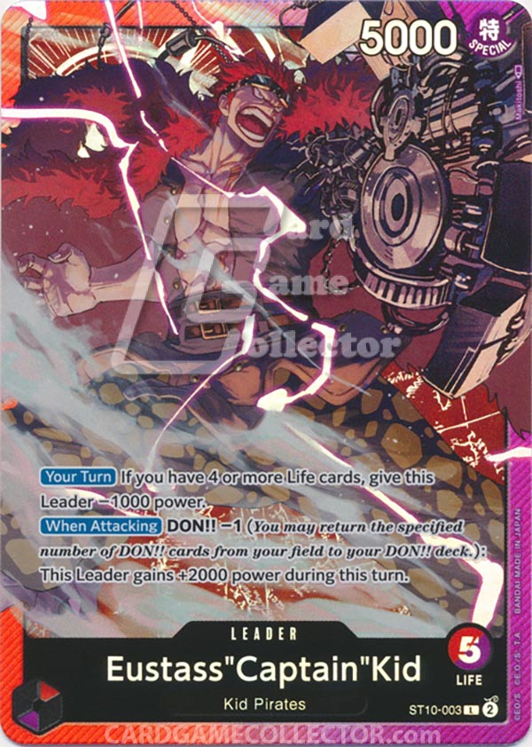 One Piece TCG (2022): Eustass 