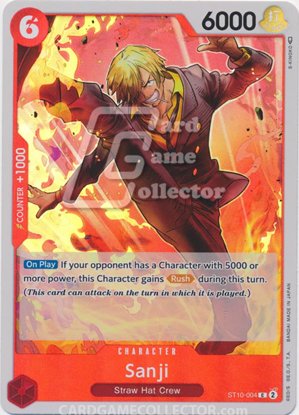 One Piece TCG (2022): Sanji