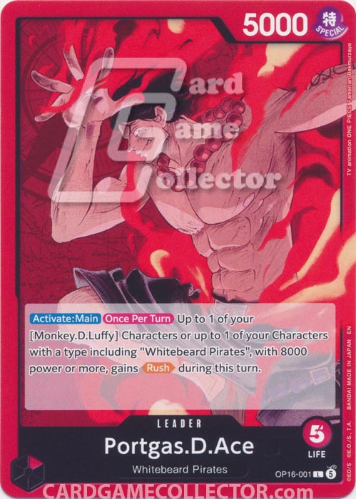One Piece TCG (2022): Portgas D Ace