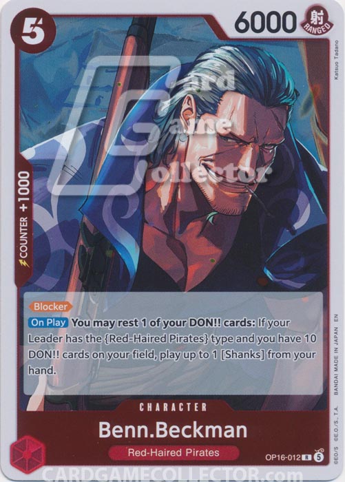 One Piece TCG (2022): Benn Beckman