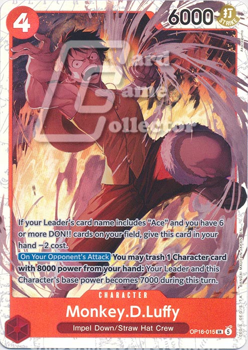 One Piece TCG (2022): Monkey D Luffy