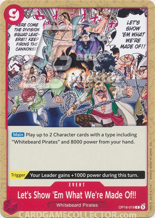 One Piece TCG (2022): Let's Show 'Em What We're Made Of!!
