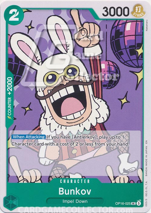 One Piece TCG (2022): Bunkov