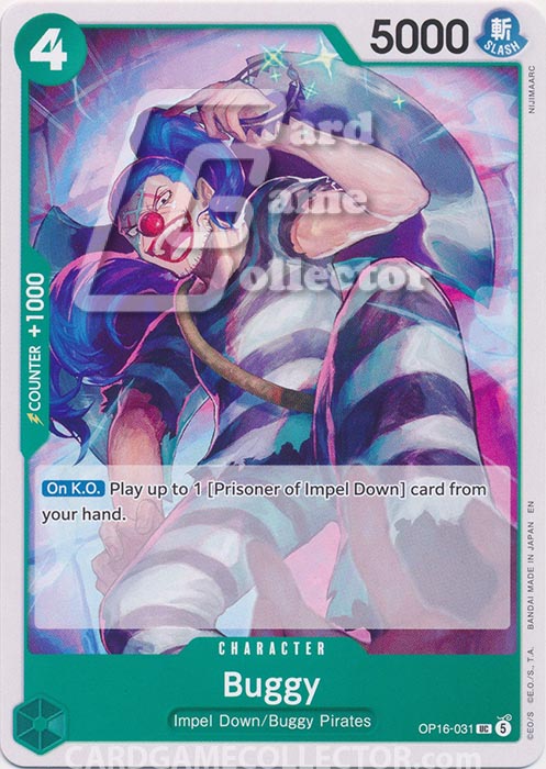 One Piece TCG (2022): Buggy