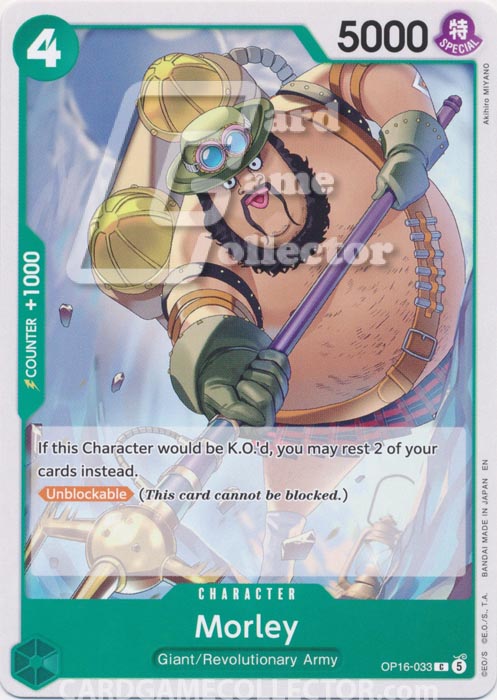 One Piece TCG (2022): Morley