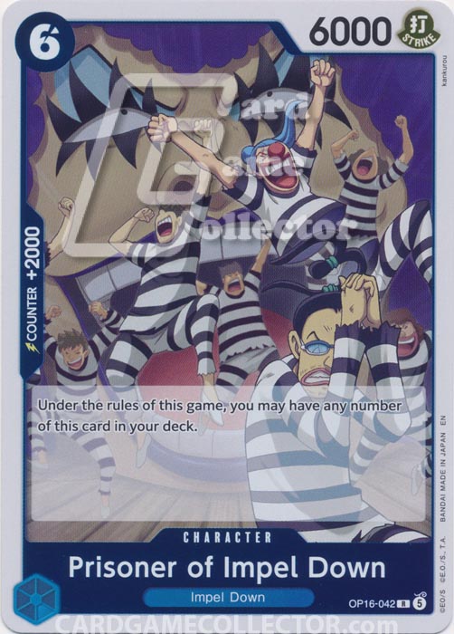 One Piece TCG (2022): Prisoner of Impel Down
