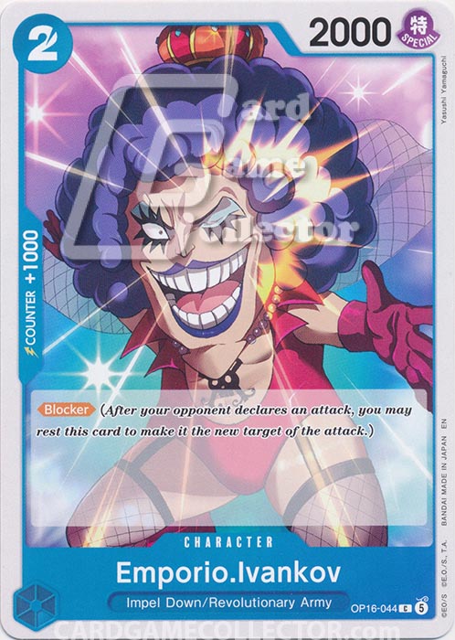 One Piece TCG (2022): Emporio Ivankov
