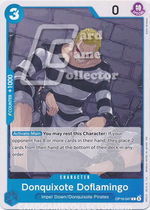 One Piece TCG (2022): Donquixote Doflamingo
