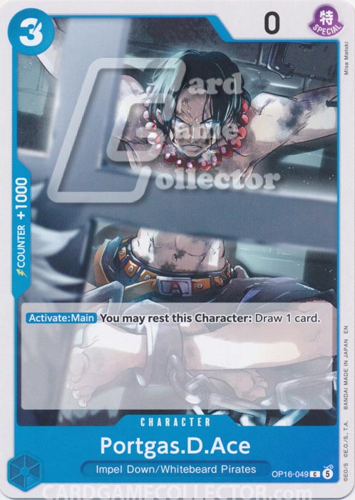 One Piece TCG (2022): Portgas D Ace