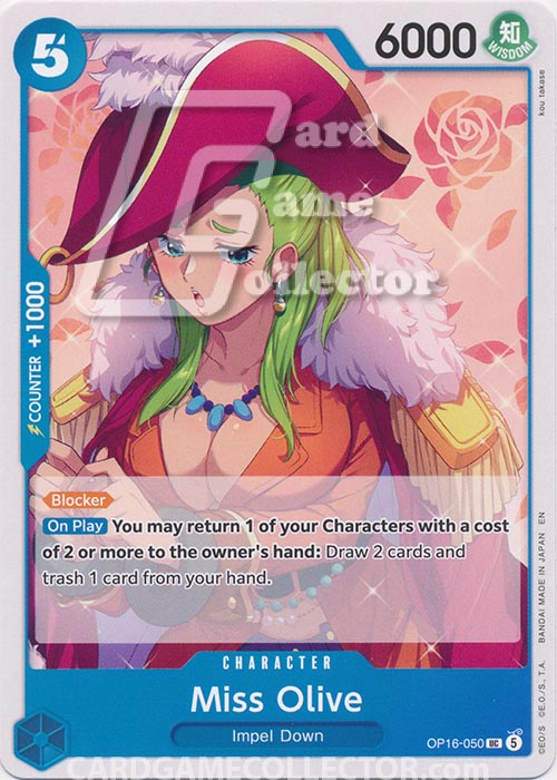 One Piece TCG (2022): Miss Olive