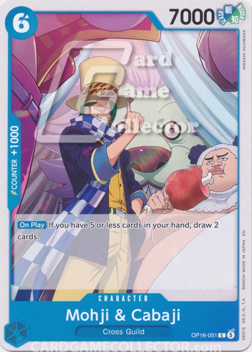 One Piece TCG (2022): Mohji & Cabaji