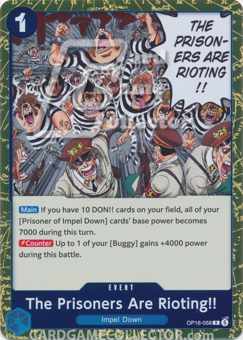 One Piece TCG (2022): The Prisoners Are Rioting!!
