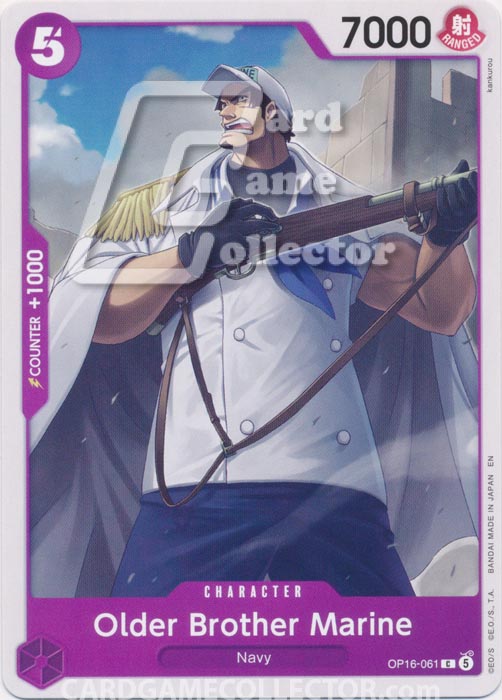 One Piece TCG (2022): Older Brother Marine