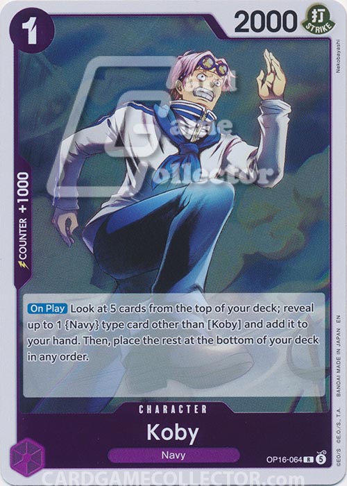 One Piece TCG (2022): Koby