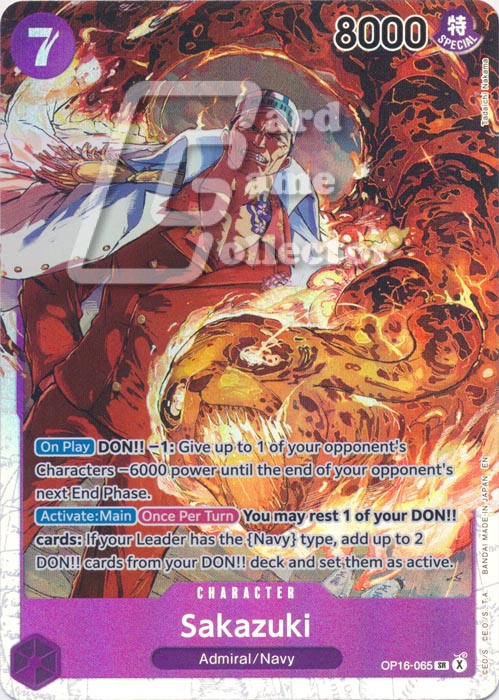 One Piece TCG (2022): Sakazuki