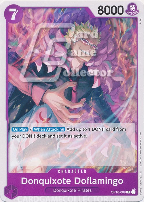 One Piece TCG (2022): Donquixote Doflamingo